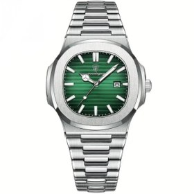 Resim GMRK Store Poedagar Lüks Şık Moda Paslanmaz Çelik Orijinal Erkek Old Money Saat, Eşref Rüya Saat, Tek Yeşil 