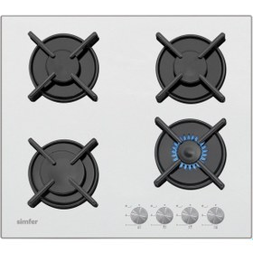 Resim Simfer 3036 Set Üstü Ocak Beyaz 
