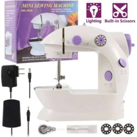 Resim MCM Group Dikiş Makinesi Sew Whiz Elektrikli Veya Pille Çalışabilen Çift Kademeli Işıklı Mini ( Lisinya ) 