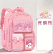 Resim Maxaccess Sanrio Pembe Renkli Çok Cepli Sırt Çantası Hafif Okul Çantası Gençler İçin Pembe Renk 