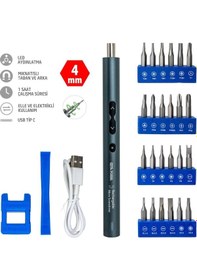 Resim Ceta Form Cb4 est28 Şarjlı Tornavida + Mikro Bits Uç Takımı 28 Parça 