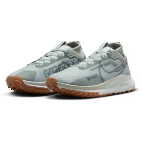 Resim Nike React Pegasus Trail 4 Gore-tex Erkek Yeşil Koşu Ayakkabısı DJ7926-304 