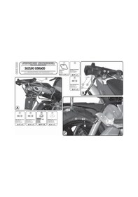 Resim Gıvı Plx538 Suzukı Gsr 600 06-11 Yan Çanta Taşıyıcı Tek Renk 