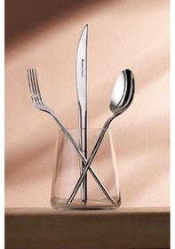 Resim Karaca Gaia Elegance 84 Parça 12 Kişilik Çatal Kaşık Bıçak Takımı 