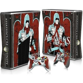 Resim Aircraft Jzcat Xbox360 Slim Konsol Tam Gövde Çıkartması Ve Joystick Çıkartması-27 