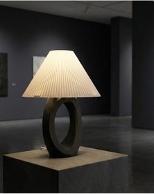 Resim Elana Design Balance Abajur - Bohem Tarzı Abajur Ve Gece Lambası Siyah 