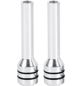 Resim 2 Adet Alüminyum Kapı Pim Kapağı - Huifeng 