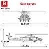 Resim Reobrix 33026 Amerikan Sikorsky Helikopter HH-60J Guard Search And Rescue Aircraft Yaratıcı Yapı Blok Seti Building Blocks - 113 