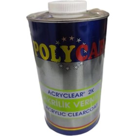 Resim Polycar Akrilik Vernik 1/1 1l 