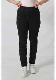 Resim Ps-105 Gizli Cep Detaylı Toparlayıcı Puntoroma Siyah Tayt Siyah 