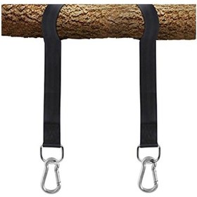 Resim Indirimsmart Bundera Rope Hamak Salıncak Taşıyıcı Asma Kemeri Halat Kemer Askı (264654865) Siyah 