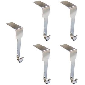 Resim Suntek Ev Dekorasyonu Için 5 Adet Yılbaşı Çorabı Askısı Şömine 6cmx2,5cmx14cm 