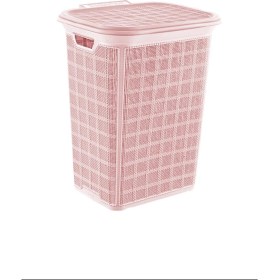 Resim Jute Kirli Çamaşır Sepeti 60 Lt ROYALEKS-AK580 