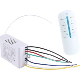 Resim Remedy Yollu Işık Lambası Dijital Kablosuz Uzaktan Kumanda Anahtarı Açık/kapalı 220V (Yurt Dışından) 