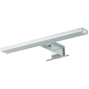 Resim Opulentliving Modern Led Banyo Aynası - 6000k Beyaz Işık, Ip44 Su Geçirmez, 8w 600 Lümen Gümüş Tasarım Gümüş 