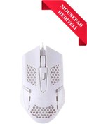 Resim Everest Grup X7 Usb Rgb Gaming Oyuncu Mouse Beyaz Rgb Rainbow 