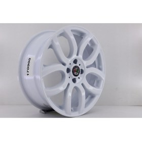 Resim RC 17" Inç 4x100 Mini Cooper White Jant Takım 