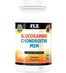 Resim Flx Glucosamine Chondroitin Msm Collagen Vitamin D 180 Tablet 