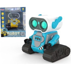 Resim Çift Modlu Şarjlı Robot-araba - Uzaktan Kumandalı Full Fonksiyon 2.4g Mavi Genel 