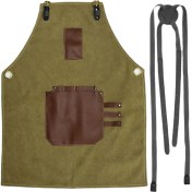 Resim Sunshinee Yeni Moda Kuaför Önlükleri Kadın Için Yemek Mutfak Önlükleri Restoran Bar Mağaza Kafeler Erkekler Için Önlükler (Yurt Dışından) 