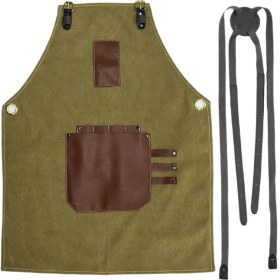 Resim Sunshinee Yeni Moda Kuaför Önlükleri Kadın Için Yemek Mutfak Önlükleri Restoran Bar Mağaza Kafeler Erkekler Için Önlükler (Yurt Dışından) 