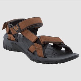 Resim Jack Wolfskin 4019021 Lakewood Ride Sandal M Brown Black Erkek Sandalet Kahverengi 