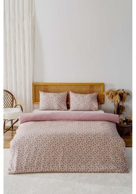Resim Rivaistanbul Rossie Tek Kişilik Nevresim Takımı Pamuklu Pembe 