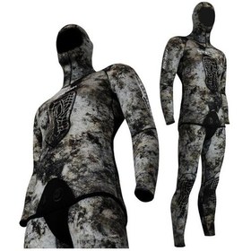 Resim Free-sub 7mm Ghost Dark Avcı Serbest Dalış Elbisesi Çok Renkli 