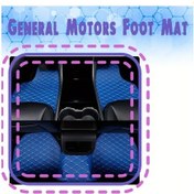 Resim Globalbloom Ford Kuga 2005-2011 İçin 3 Katmanlı Xpe Universal Oto Zem Halısı Blue 