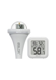 Resim Kablosuz Havuz Termometresi, 360 Derece Görüşlü Lcd Ekran, Sıcak Küvet Ve Havuzlar İçin Kolay Okunur Şamandıralı Termometre 