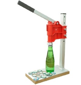 Resim başarı ortopedi Gazoz Kapağı Makinesi Konserve Şişe Aleti Kapak Kapatma Makinesi 200 Kapak Kırmızı 