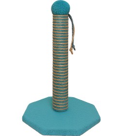 Resim Reyo Pet Sekizgen Kedi Tırmalama Platformu Mavi 