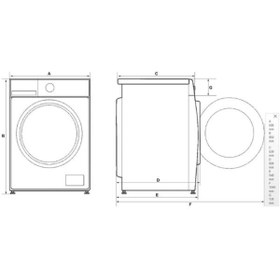 Resim Hafele Orion 10 Kg Çamaşır Makinesi 