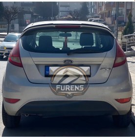 Resim Ford Fiesta 2007 Sonrası Bagaj Üstü Yarasa Spoiler Bagaj Çıtası Piano Black 