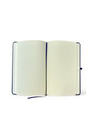 Resim Tarihsiz Ajanda 13x21 Mavi Çizgili Defter İvory Kağıt Mavi 