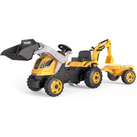 Resim Smoby Builder Max Pedallı Traktör 710304 