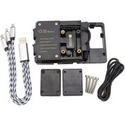 Resim Vkemall Honda Forza 350/125 İçin Dayanıklı Gps Telefon Tutucu Navigasyon Tahtası Montaj Seti D Diğer 