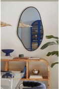 Resim CG HOME Asimetrik Ayna, Konsol Aynası, Dresuar Aynası, Tuvalet Aynasi. 1.kalite Ayna 75x50 