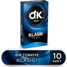 Resim Okey Klasik Prezervatif 10'lu 
