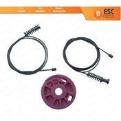 Resim BMW 7 E38 1994-2001 İçin Arka Sol veya Sağ Cam Kriko Tamir Seti 