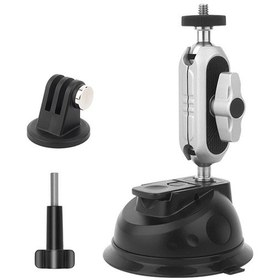 Resim Junnx Jx-gp-07-a Gopro Serisi İçin, Insta360 Go3 Vantuz Tutucu Aksiyon Kamerası Araç Montaj Standı 