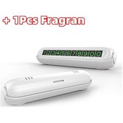 Resim Beyaz-araba Styling Geçici Park Kartı Telefon Numarası Kart Plakası Telefon Numarası Araba Park Durdurma Araba-styling 