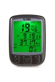 Resim Sunding Sd563 Bisiklet Km Hız Göstergesi Sayacı Su Geçirmez Lcd 