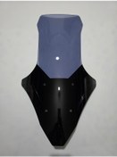 Resim Motocam Yuki Xway 125 Siperlik Ön Cam 2023-2025 Model 78cm Füme Renkli 4mm Uzun Cam 