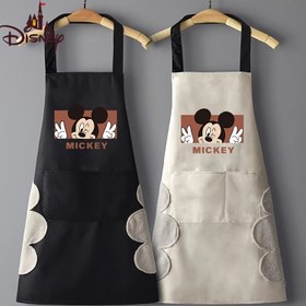 Resim 1 Yeni Mickey Mouse Dayanıklı Mutfak Örtüsü - Benzersiz Tasarım, Aşınmaya Dayanıklı Bel, Elleri Silmek İçin Bir İş Giyimi, Mutfak Örtüsü, - Evde Pişirme İçin Harika, İdeal Hediye, Lisanslı Ürün 