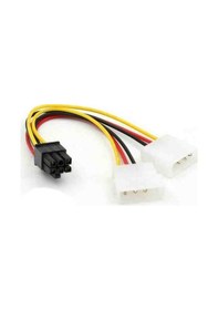 Resim 6 Pin 4 Pin Molex Sata Power Pci-E Ekran Kartı Kablosu 