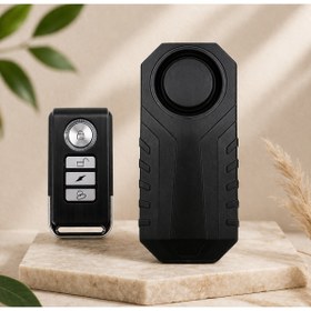 Resim MDSTECH 113dB Bisiklet Motosiklet Alarmı Uzaktan Kumandalı Su Geçirmez 7 Hassasiyet SOS 