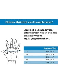 Resim Delta Bilek Bandajlı Gri Ağırlık Body Fitness Eldiveni Siyah - Gri 