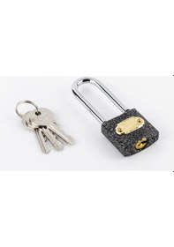 Resim Kale 40 Mm Döküm Uzun Halka Asma Kilit Buzdolabı Kilidi 