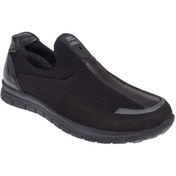 Resim Forelli Hafif Taban Erkek Spor Ayakkabı Sneaker FOR-44104 SİYAH 
